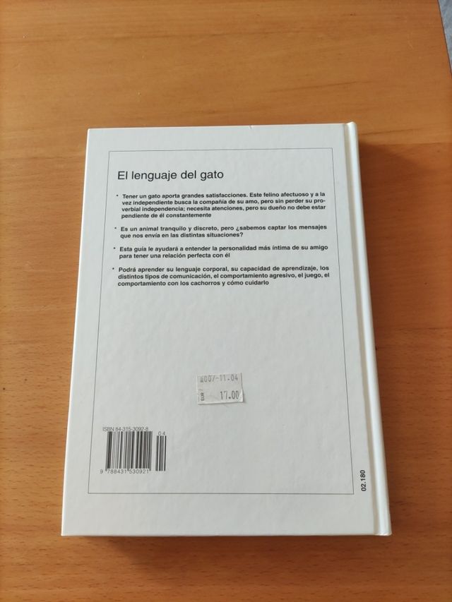 El lenguaje del gato
