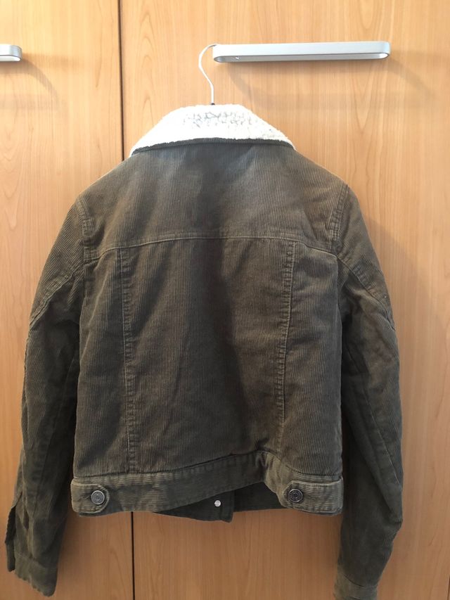 Cazadora verde militar - Pull&Bear