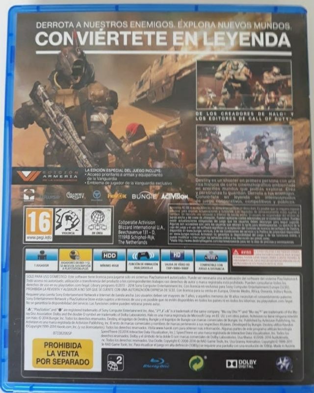 Destiny PlayStation 4