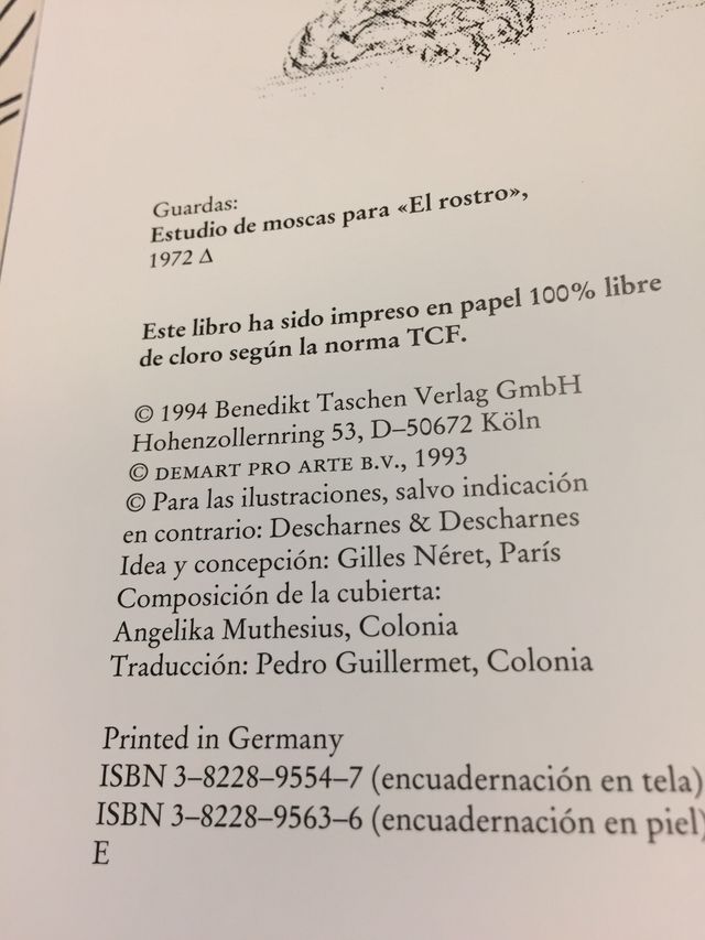 Dalí obra pictórica Benedikt Taschen 2 tomos