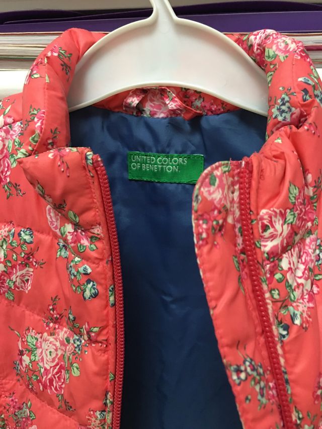 Chaleco plumífero niña 