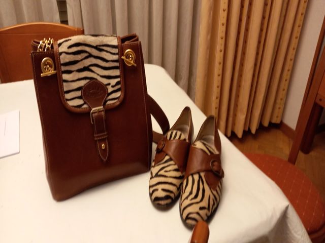 conjunto bolso y zapatos