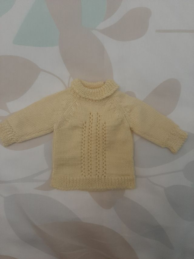 Jersey de perlé para Nenuco.