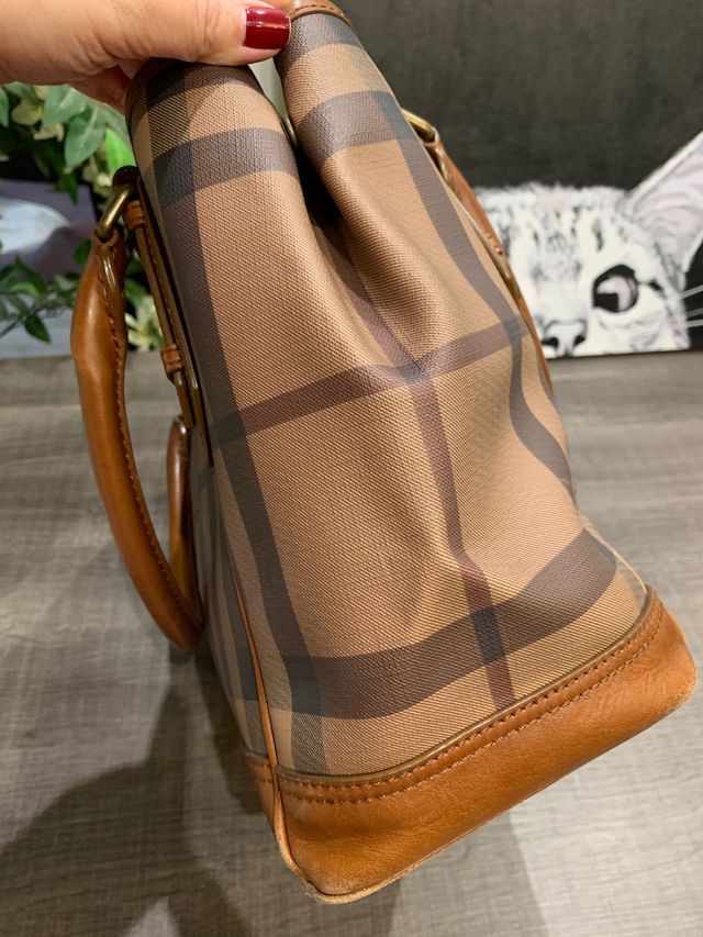 Bolso Tote Burberry auténtico Gran capacidad