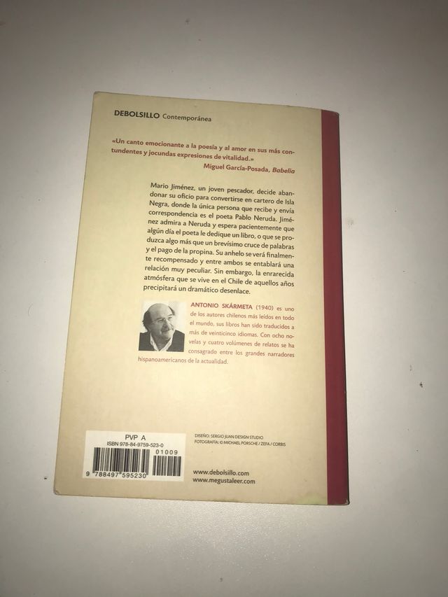 Libro El cartero de Neruda