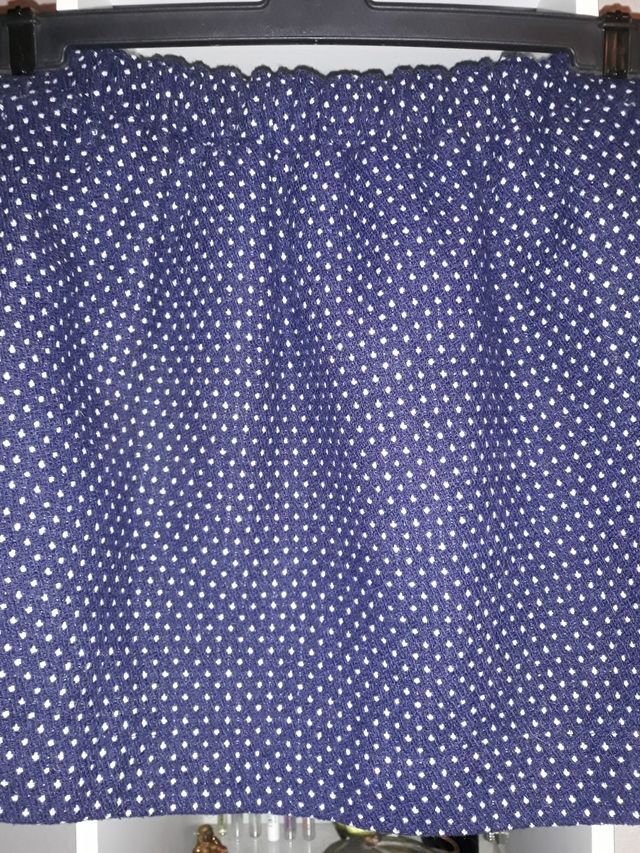 Falda lunares lana invierno talla S
