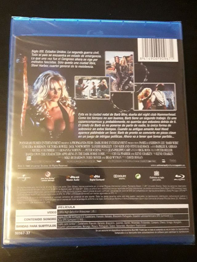 barb wire bluray PRECINTADA!!!