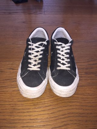 converse one star negras