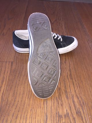 converse one star negras