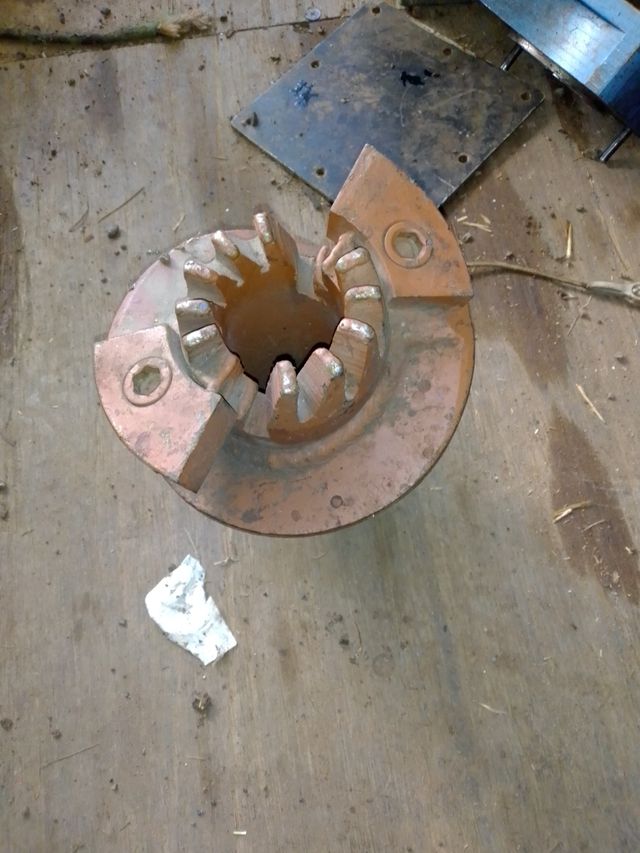 cabeza de corte perforaciones