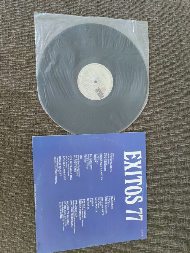 Disco de Vinilo Éxitos del 77 en LP