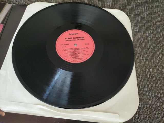 Disco de vinilo Richard Clayderman