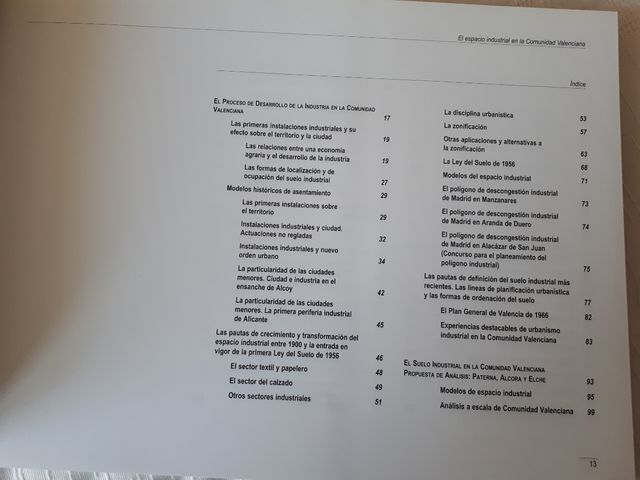 El espacio industrial en la Comunidad Valenciana