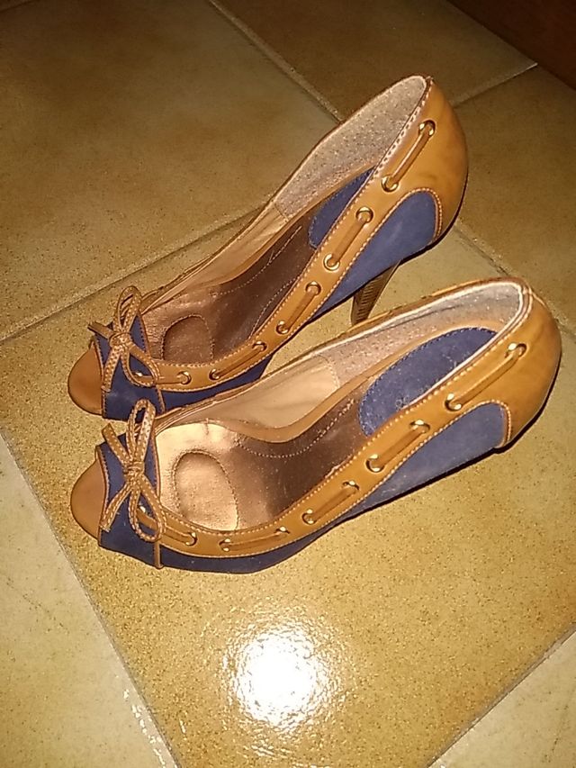 Tacones vaqueros
