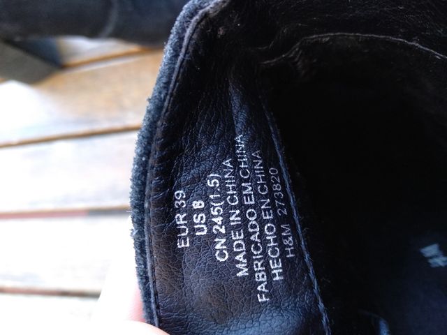 Botines talla 39