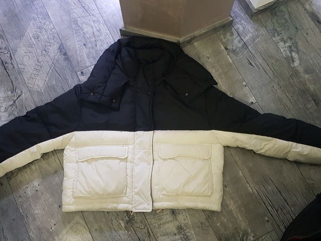 cazadora Pull&Bear plumas 