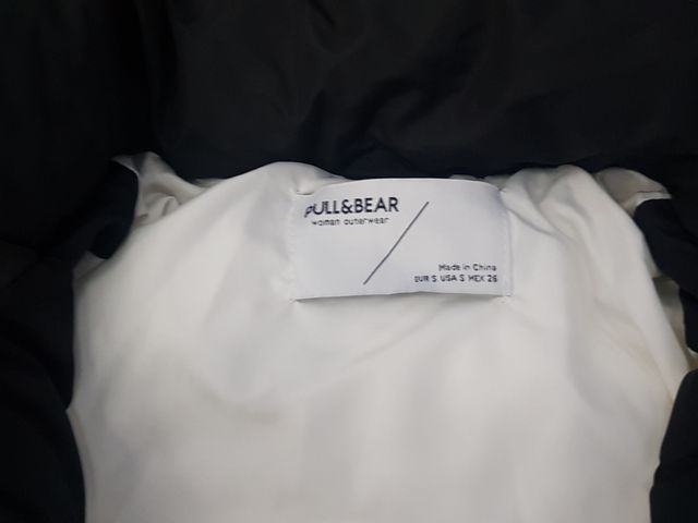 cazadora Pull&Bear plumas 