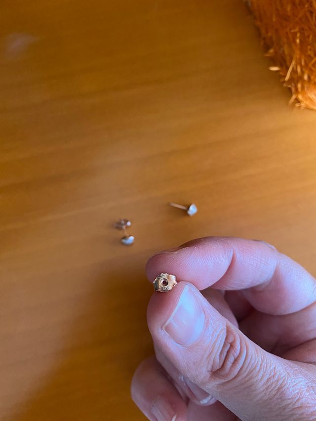 Pendientes Pandora bañados rosa