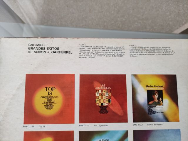 Disco de vinilo Caravelli