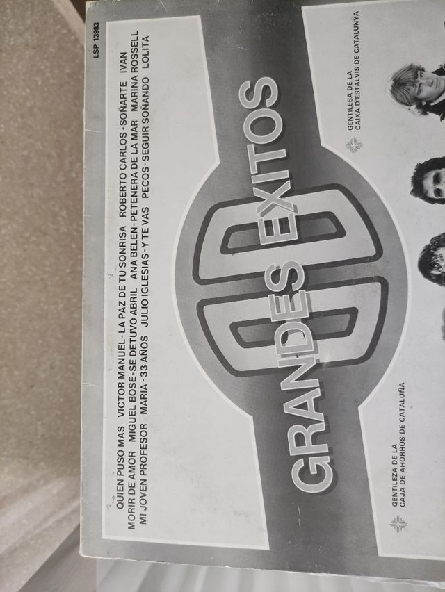 Disco de vinilo Grandes Éxitos