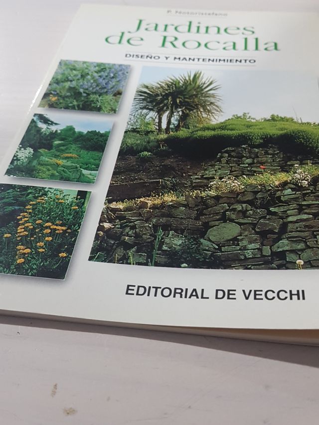 Libro jardines de rocalla