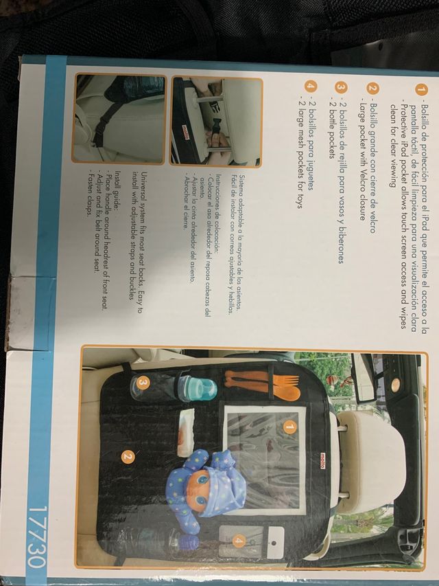 Organizador para coche