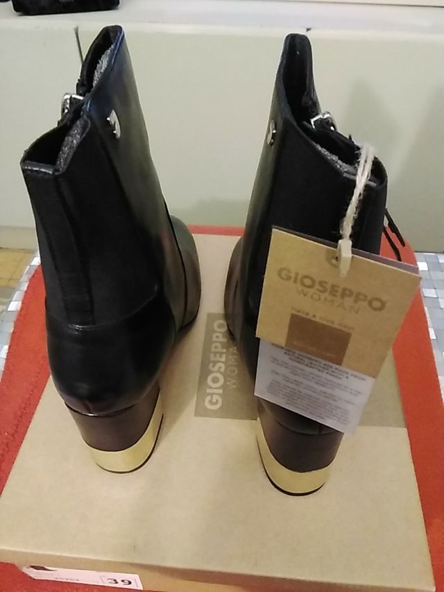 BOTINES GIOSEPPO NEGRO TALLA 39