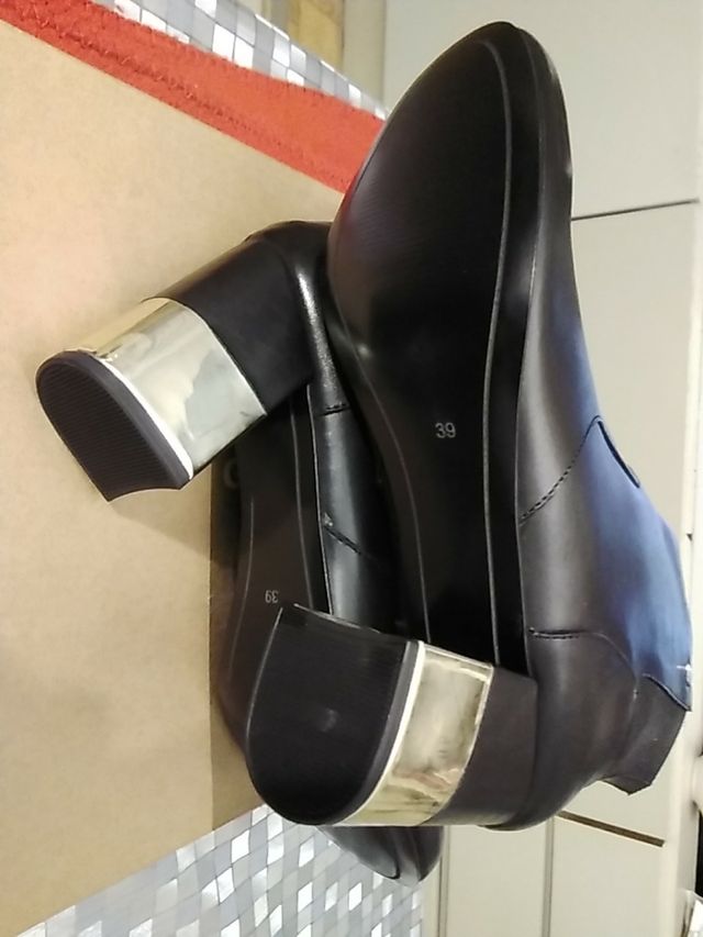 BOTINES GIOSEPPO NEGRO TALLA 39