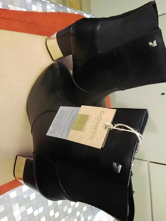 BOTINES GIOSEPPO NEGRO TALLA 39