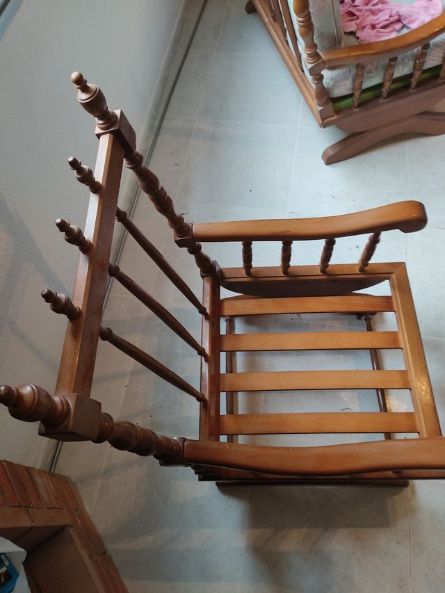 mecedoras de madera