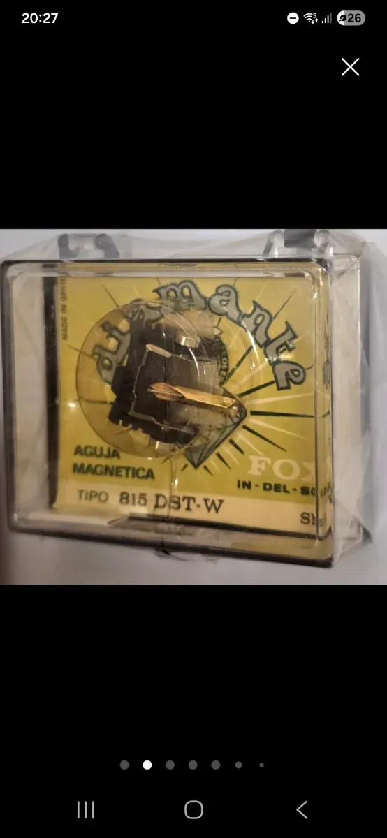 AGUJAS Y CÁPSULAS PARA TOCADISCOS AMPLIO STOCK