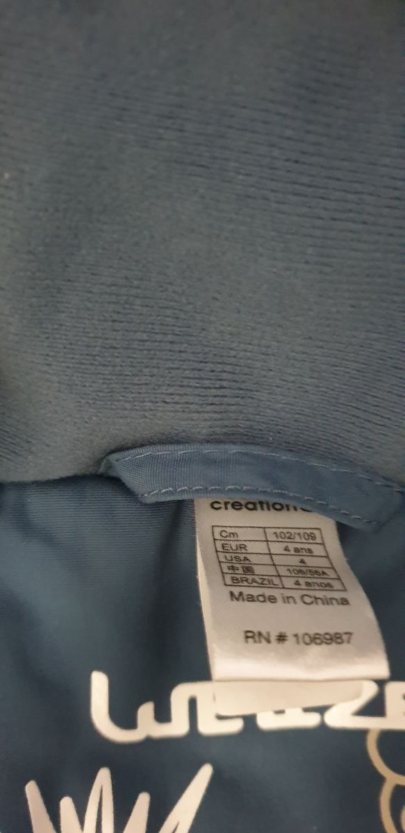 Mono nieve niñ@ talla 4 años