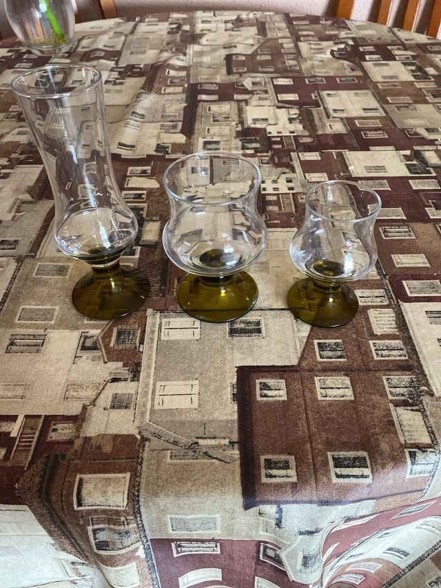 Cristalería vintage