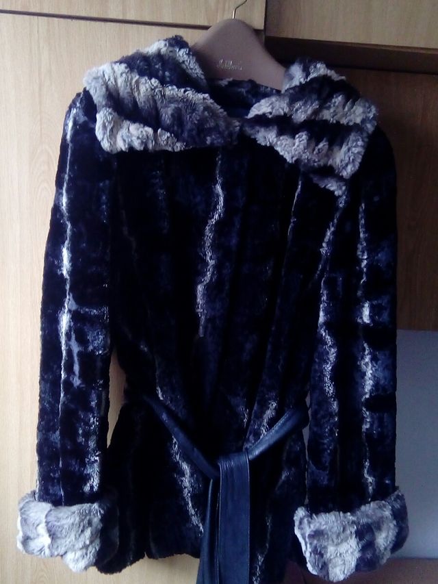 Chaqueton piel sintetica