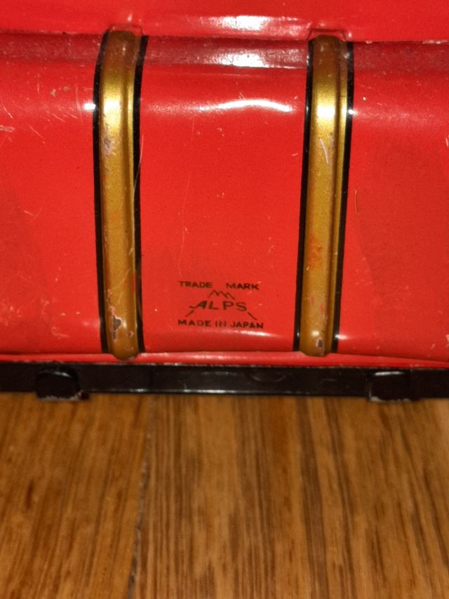 Antiguo juguete de hojalata,Alps japan