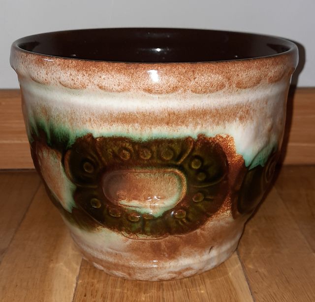 Antiguo jarron de cerámica W Germany