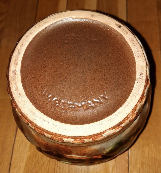 Antiguo jarron de cerámica W Germany