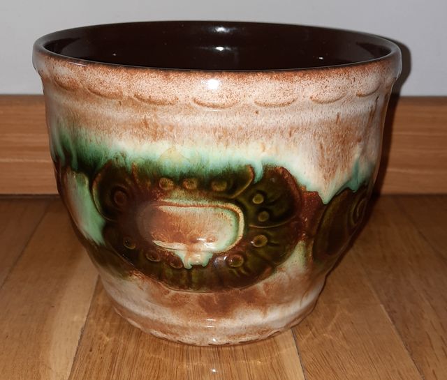 Antiguo jarron de cerámica W Germany