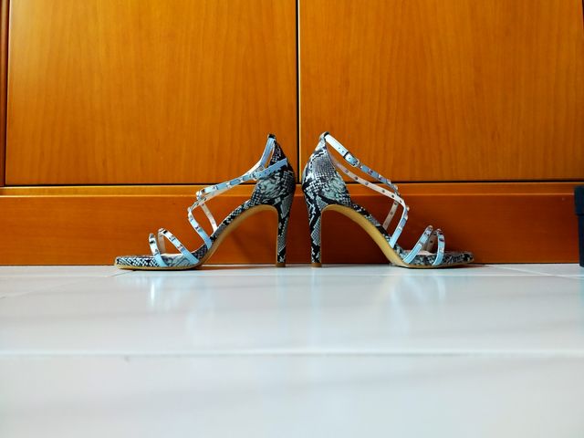 Sandalias tacón"Lodi". Sin usar