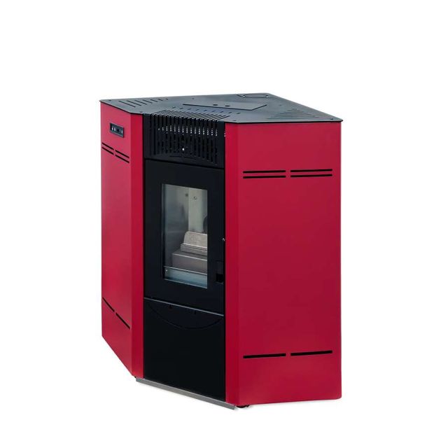 ESTUFA DE PELLET ESQUINA 10KW BURDEOS