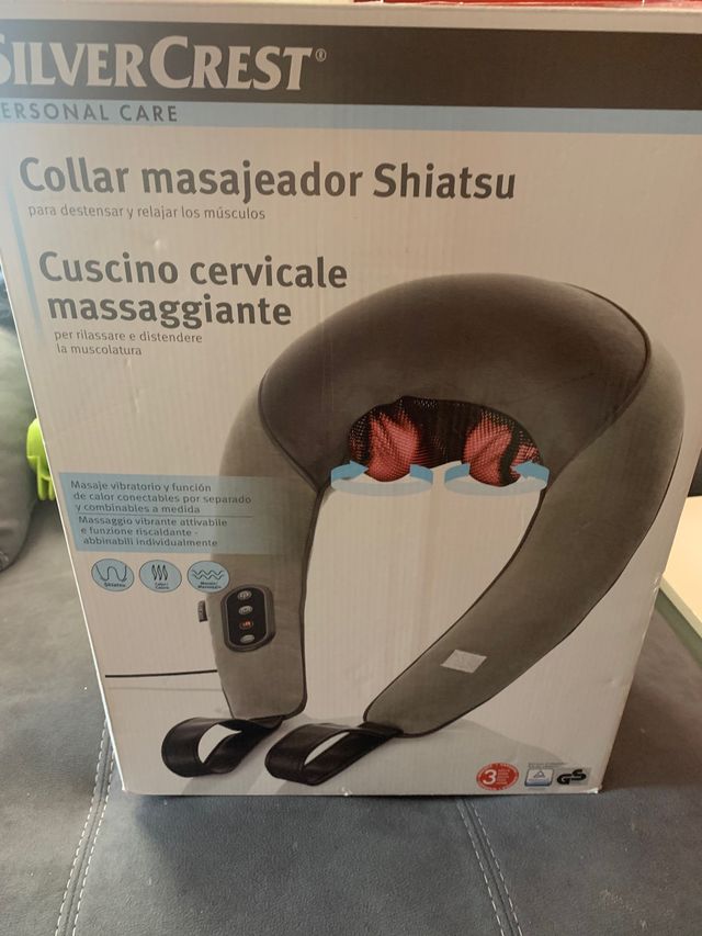 Masajeador cervical shiatsu