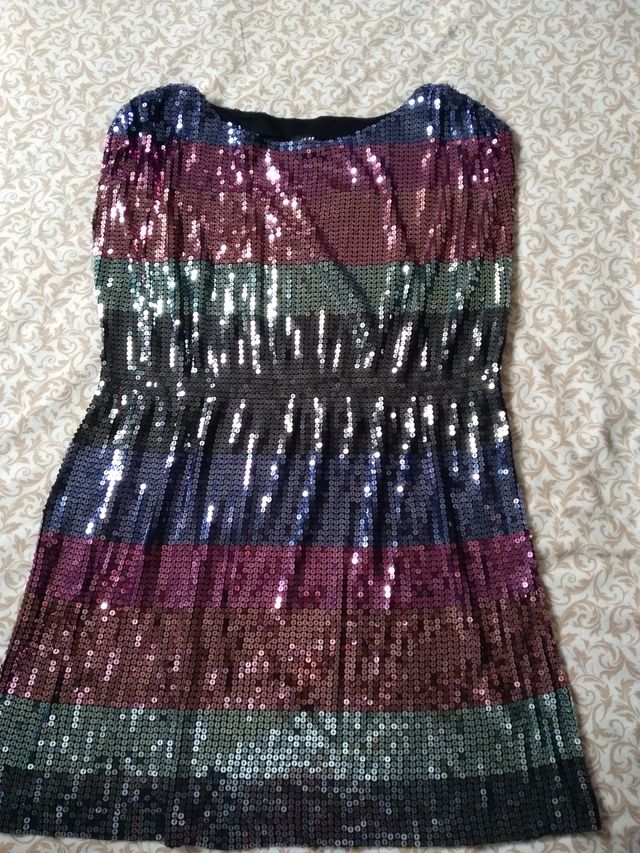 Vestido/ Blusón lentejuelas