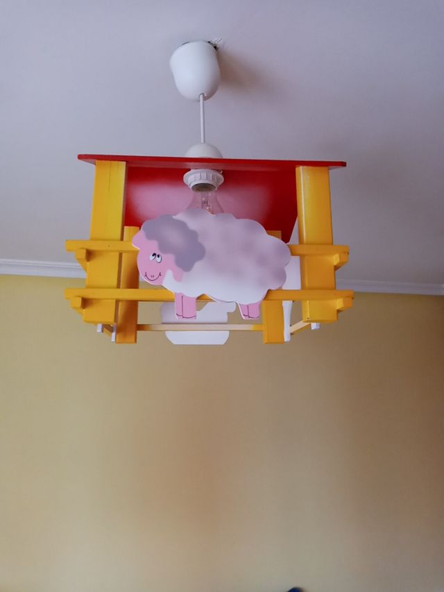 #lampara #infantil # hecha a mano