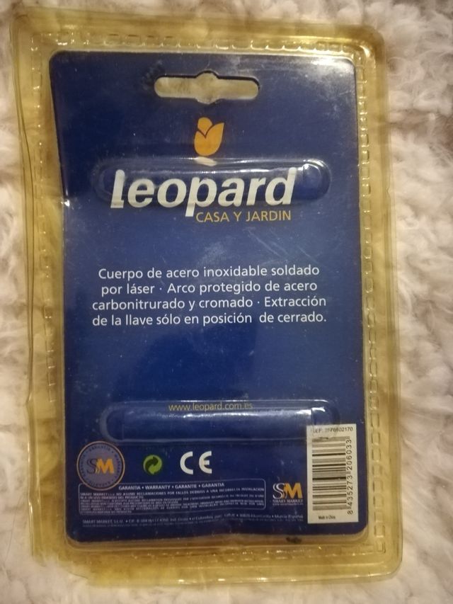 Candado nuevo Leopard