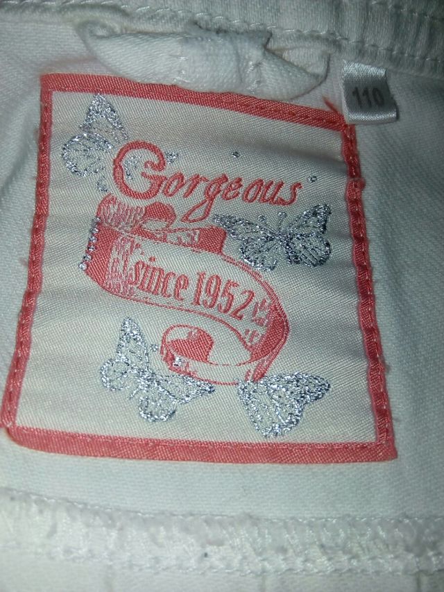 Chaqueta Sarga blanca niña 4 años. Usada