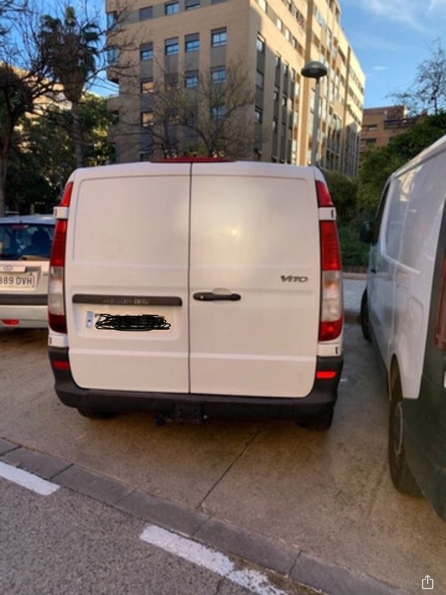 Alquiler Forgonita Mercedes-Benz Vito con chofer