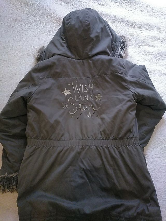 parka forrada verde militar