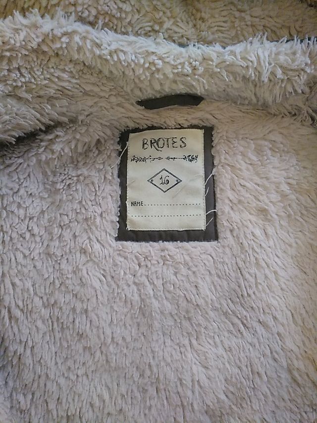 parka forrada verde militar