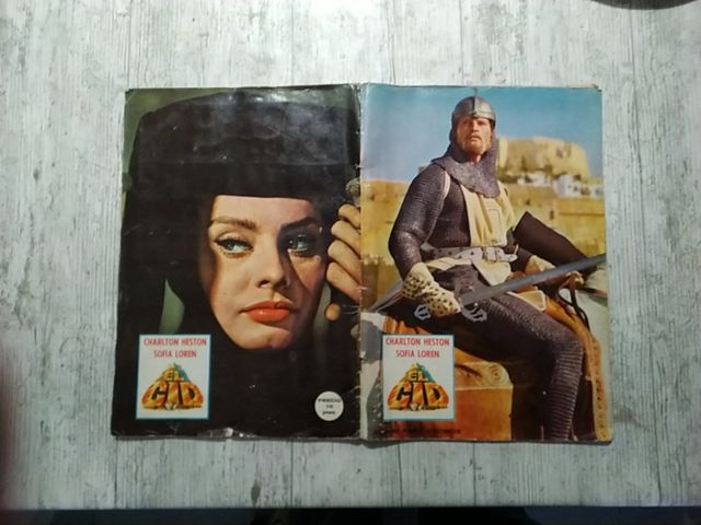El cid, charlton heston sofia loren 1962