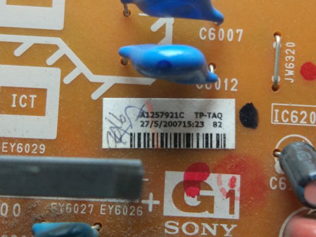 Fuente de alimentación TV Sony A1257921C